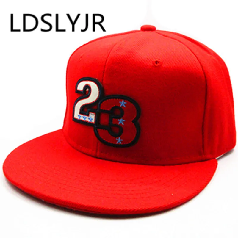 

Американский 23 вышивка хлопковая Бейсбол Кепки хип-хоп Кепки Регулируемая Снэпбэк Шапки для Для мужчин и Для женщин 64