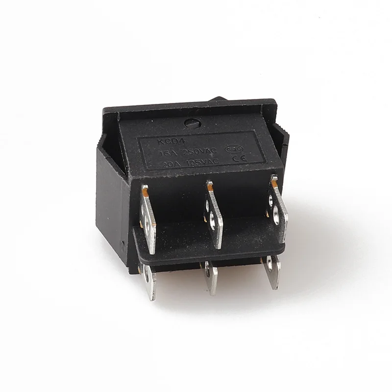 Лидер продаж миниатюрный 6Pin I O II 3 позиции вкл. черный клавишный