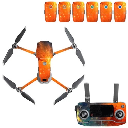 Граффити наклейка Skins Комплект для DJI Mavic 2 Drone Body sticker пустынный камуфляж наклейки аксессуары для кожи Mavic 2 PRO/Zoom