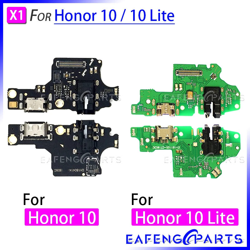 Запасные части для зарядного устройства с USB-портом Huawei Honor 10 Lite зарядная плата