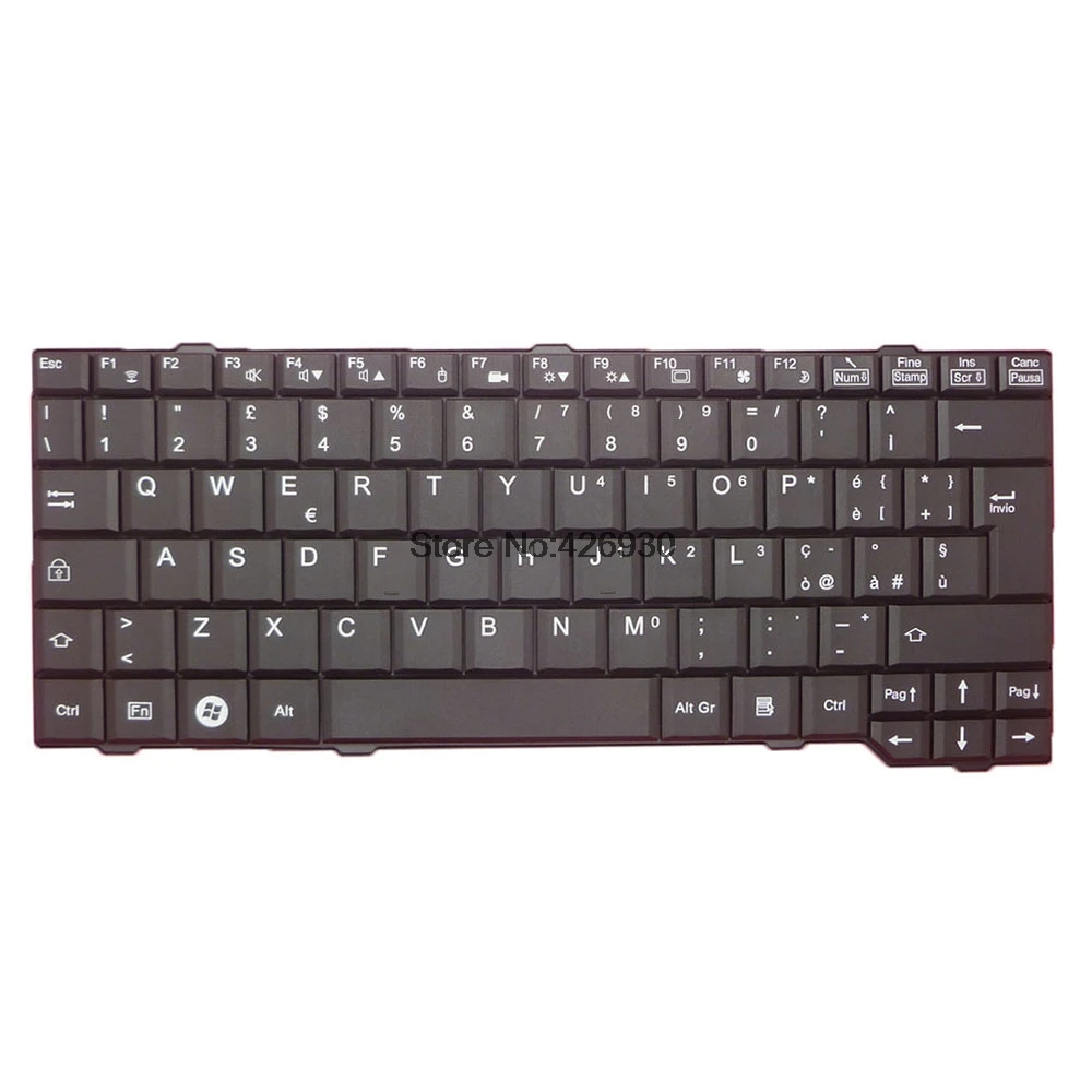 

IT Италия клавиатура для ноутбука Fujitsu для Siemens Amilo SI3650 SI3655 V080130AK1 90.4H807.S0E черный новый