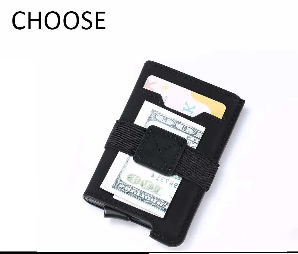 DIENQI RFID визитница мужские кошельки высокого качества кожаный кошелек Винтажный Мужской тонкий мини маленький кошелек, сумочка Smart Vallet