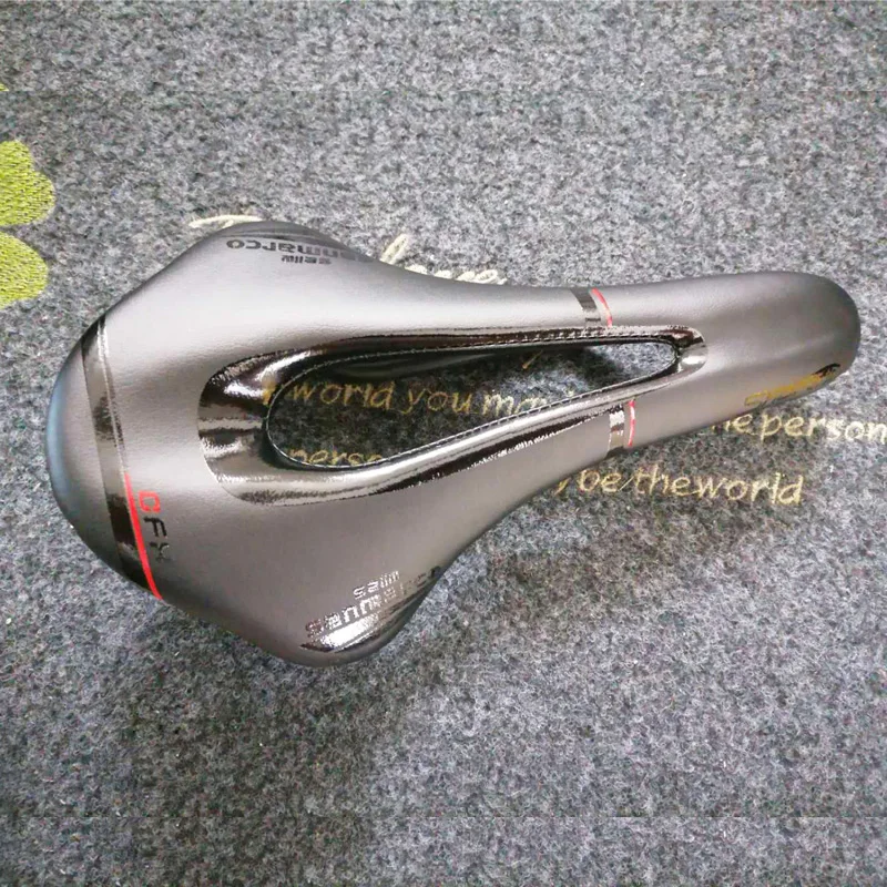 Ультралегкое карбоновое седло Selle для гоночных велосипедов волнистое дорожного