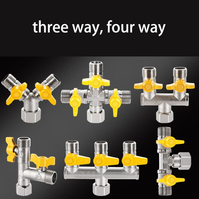 DN15 Латунный Водяной Клапан для кухни вентиль кранов смеситель ванной комнаты