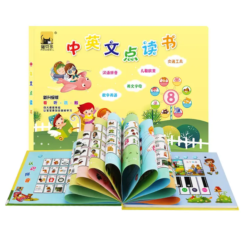 Обучающие учебные книжки Pinyin для обучения правописанию на китайском английском