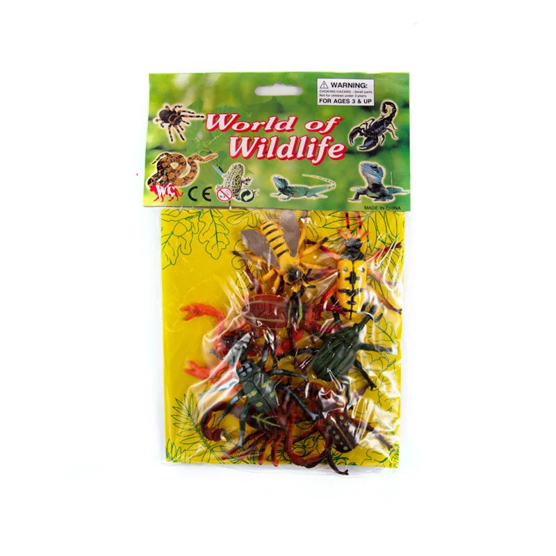 

Simulation Insect Model Toy Wild Animal Scorpion Bee Beetle Model Children's Science and Education Educational Toys