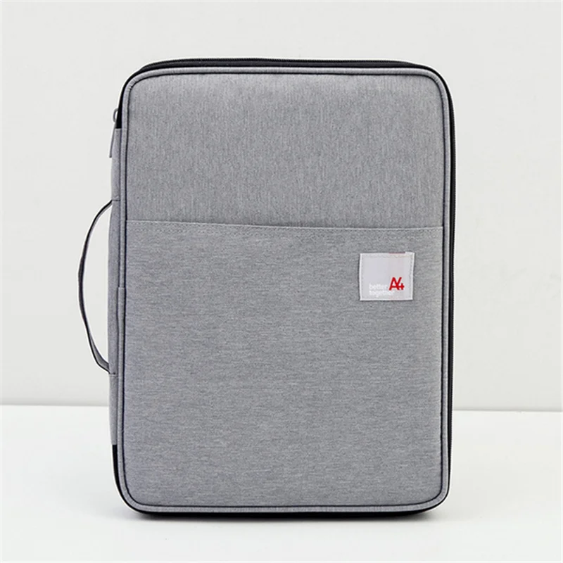 Многофункциональные сумки A4 для документов, портативная водонепроницаемая сумка-тоут из ткани «Оксфорд» для ноутбука, iPad, компьютера от AliExpress WW