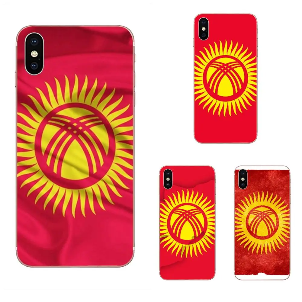Флаг Киргизии национальный флаг для Xiaomi Mi3 Mi4 Mi4C Mi4i Mi5 Mi 5 5x6 6X 8 SE Pro Lite A1 Max Mix 2 Note 3 4