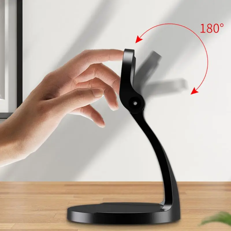 

Magnetic Suction Phone Holder Aluminum Alloy Desktop PC Tablet Stand Bracket