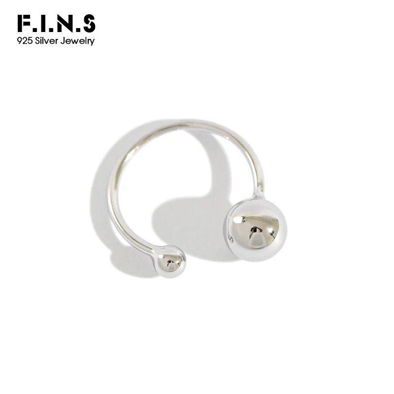 Женское кольцо из серебра 925 пробы с бусинами|Кольца| |