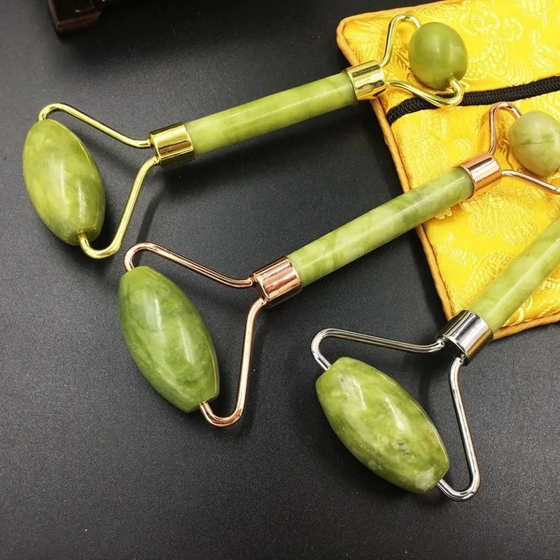 1 шт. Нефритовый ролик для похудения и ухода за лицом | Красота здоровье