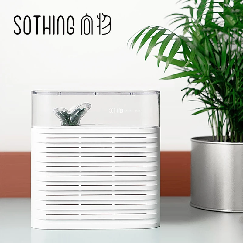 

SOTHING Portable Plant Air Dehumidifier Reuse Air Dryer Sterilization Moisture Absorber Electric Cool Dryer For Home Office