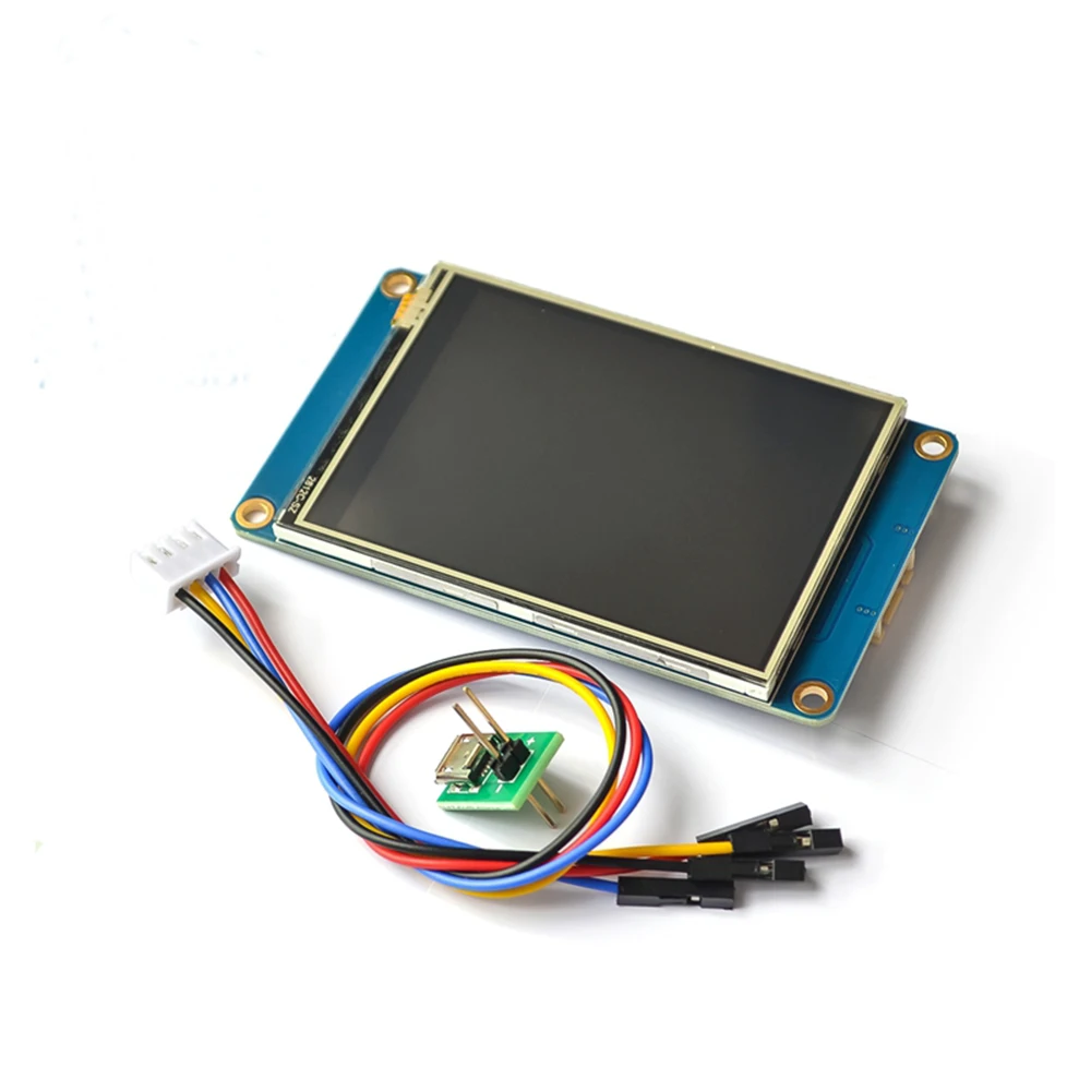 Nextion 2 4 дюймовый TFT 320x240 резистивный сенсорный экран серия UART HMI ЖК дисплей модуля