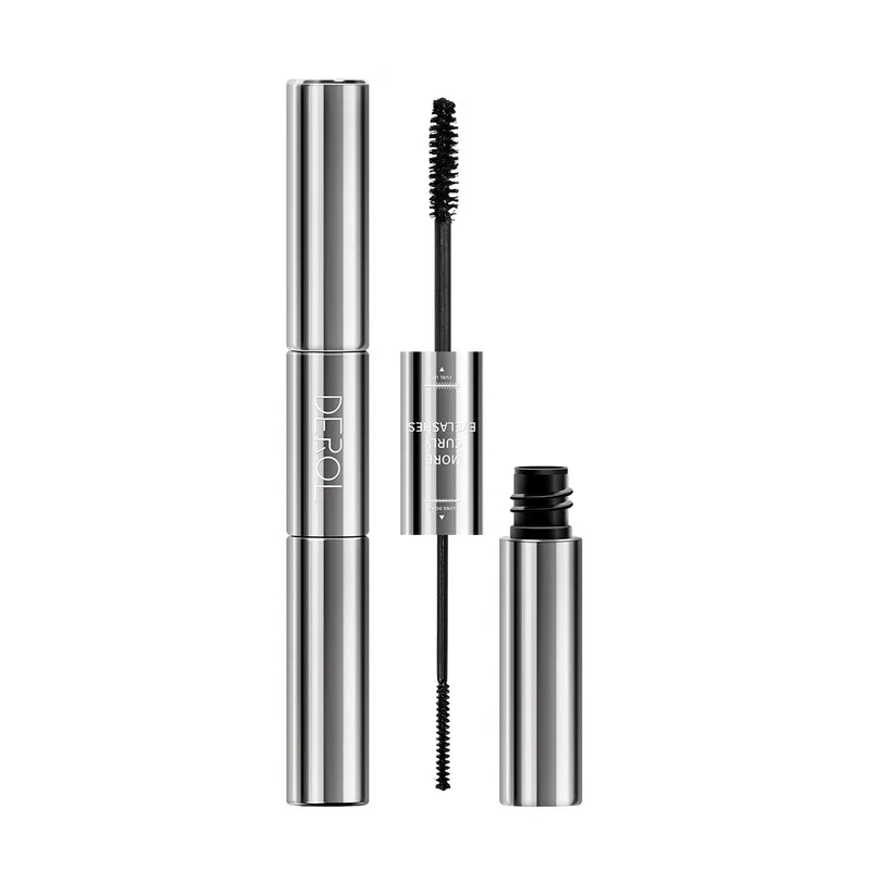 

Waterproof, Thin-headed Eyelashes, Long, Thick, Curled, Quick-drying, Not Easy To Smudge Double-headed Mascara Makeup Mascara