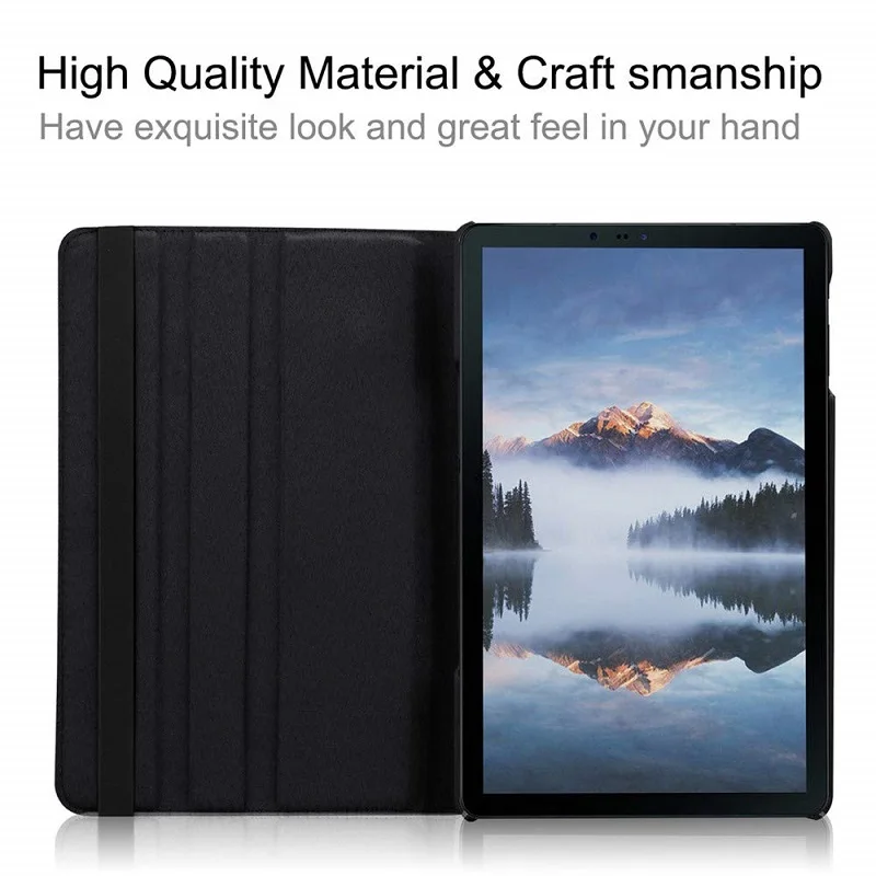 Funda For Samsung Galaxy Tab S5e 10.5 T720 T7252019 Cover 360 Rotating Folio Flip Stand Pu Leather Case | Компьютеры и офис
