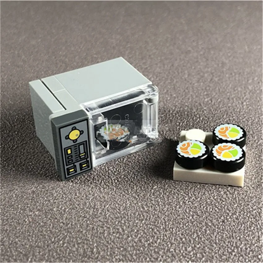 Конструктор для микроволновой печи игрушечный городской квартал вечеринка