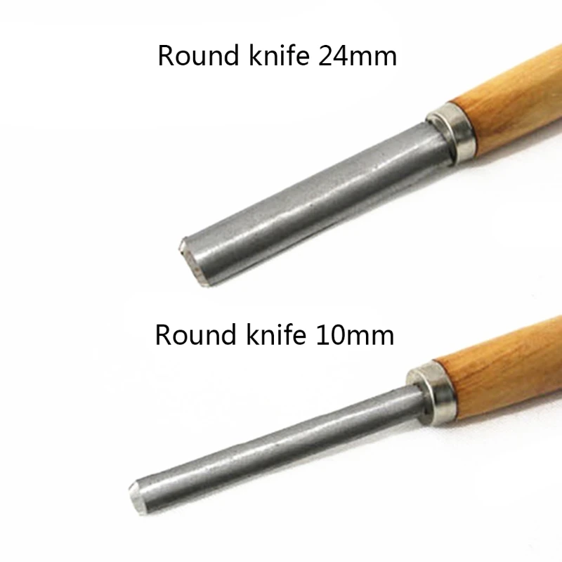 

8pcs Wood Carving Knife Lathe Chisel Set Turning Tools Woodworking Gouge Skew 54DC