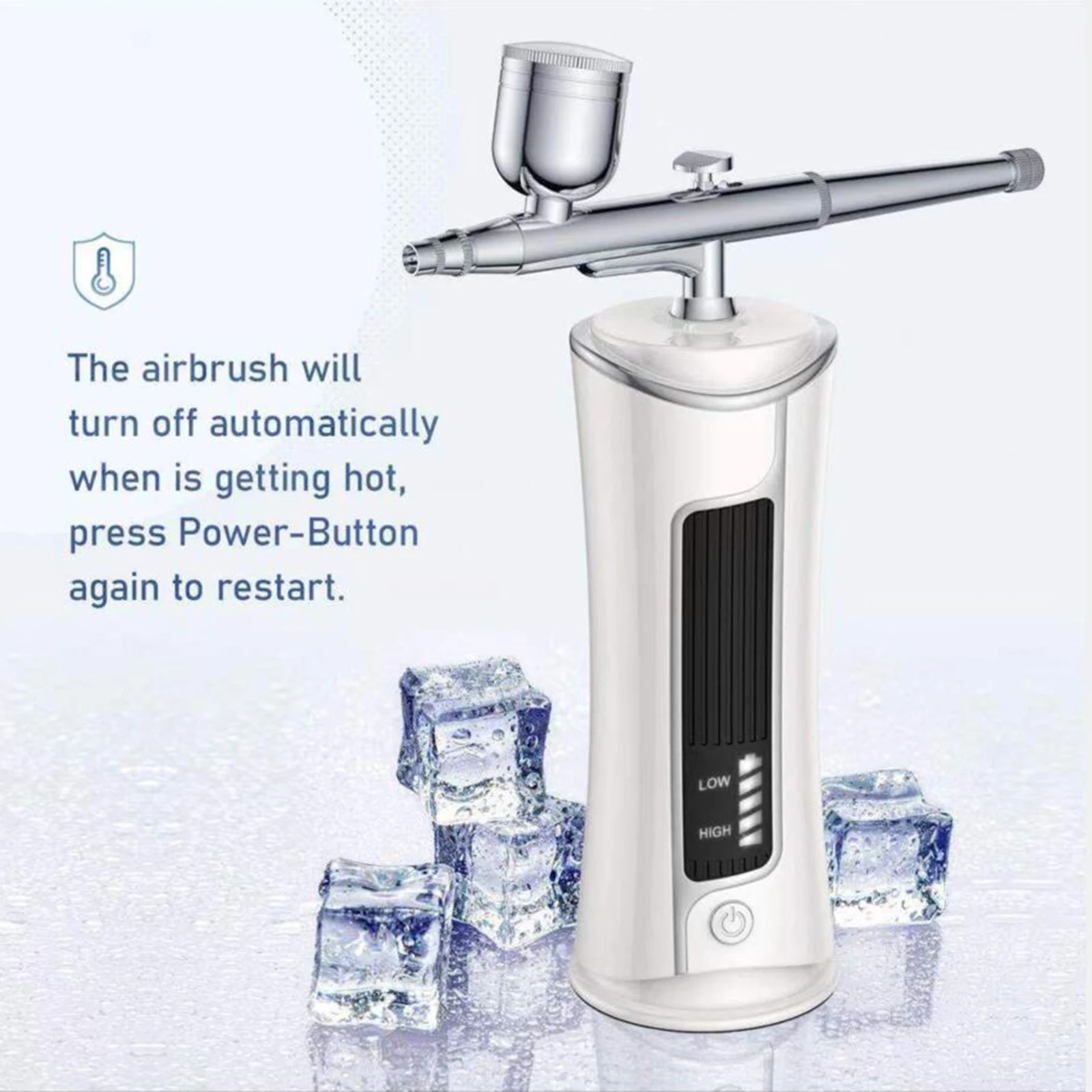 Аэрограф с насадкой 0 4 мм краскопульт зарядным устройством | Инструменты