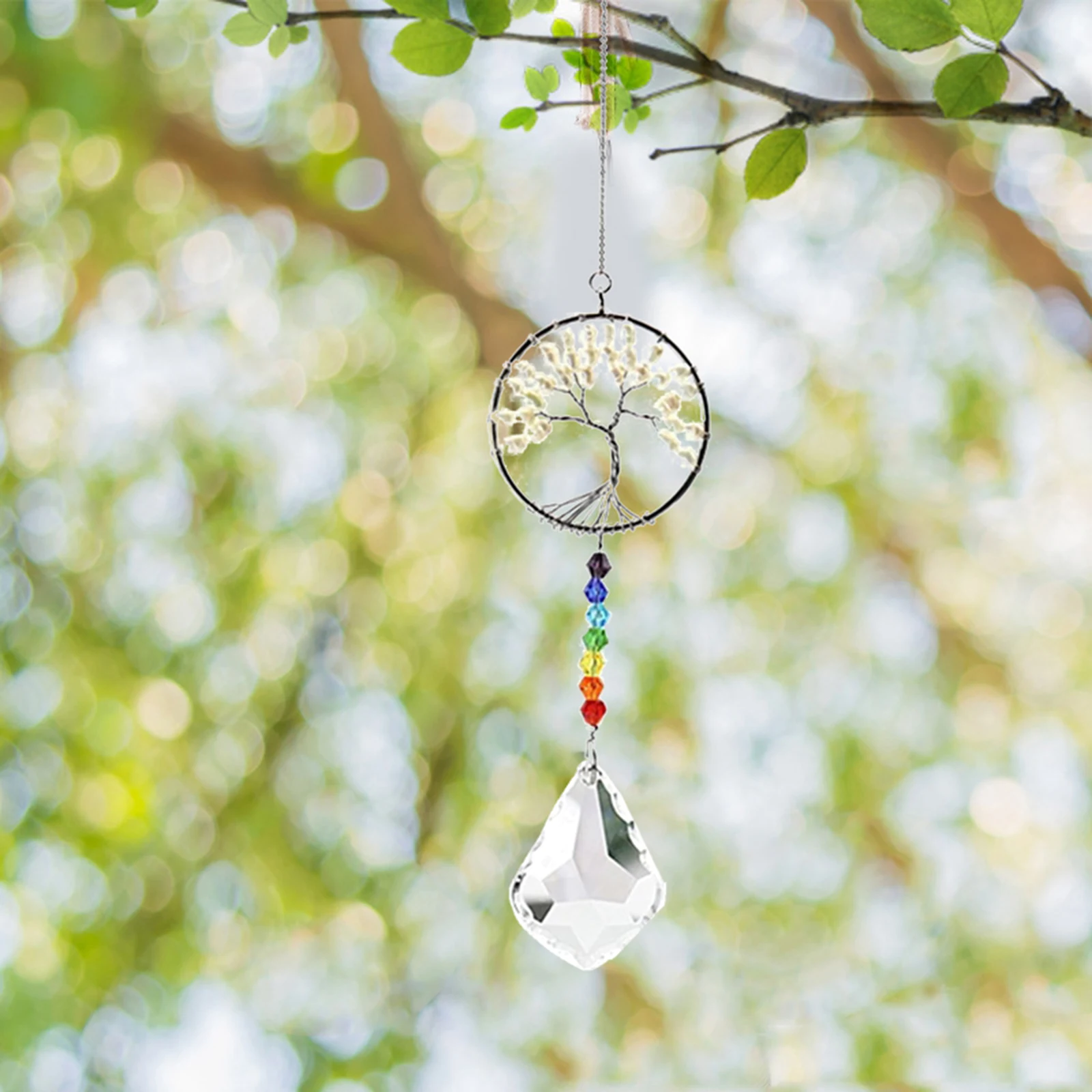 

K9 Crystal Prisms Rainbow Maker Suncatchers Design Hanging Pendant Windows Garden Decor