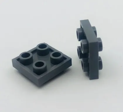 * Пластина 2x2 Вт. Ручки с обеих сторон D034 20 шт DIY Просветленный блок кирпич часть №