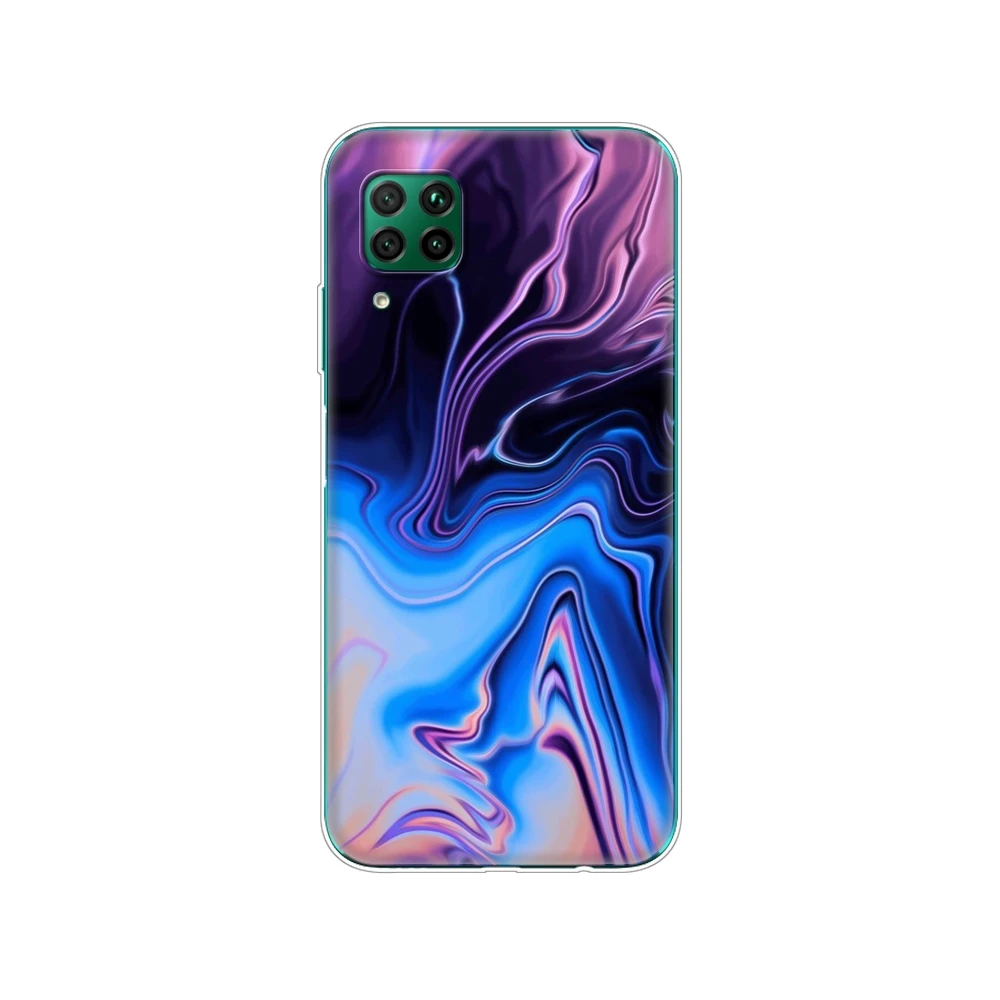 For Huawei P40 Lite Case 4G 5G Soft Transparent TPU Silicon Phone Cover For Huawei P40 Lite E P40Lite Bumper Coque Back covers