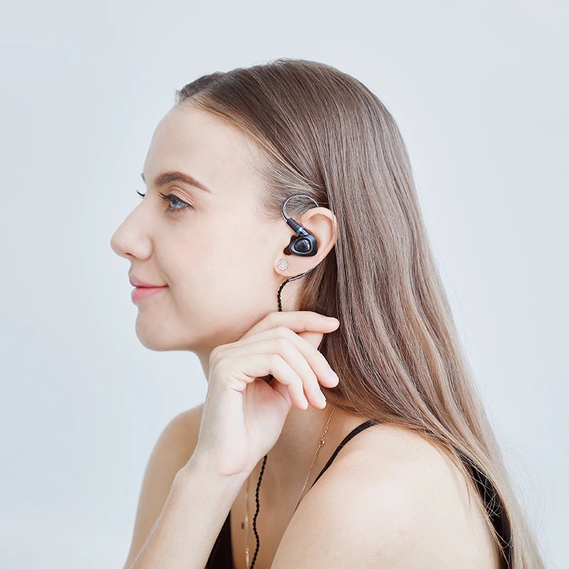 10 миллиметровые динамические Hi Fi наушники Shanling ME100 с высоким разрешением