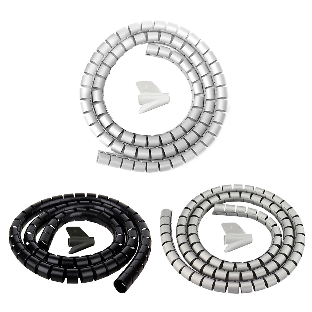 Гибкое управление проводом трубка для хранения проводов спиральная оберточная