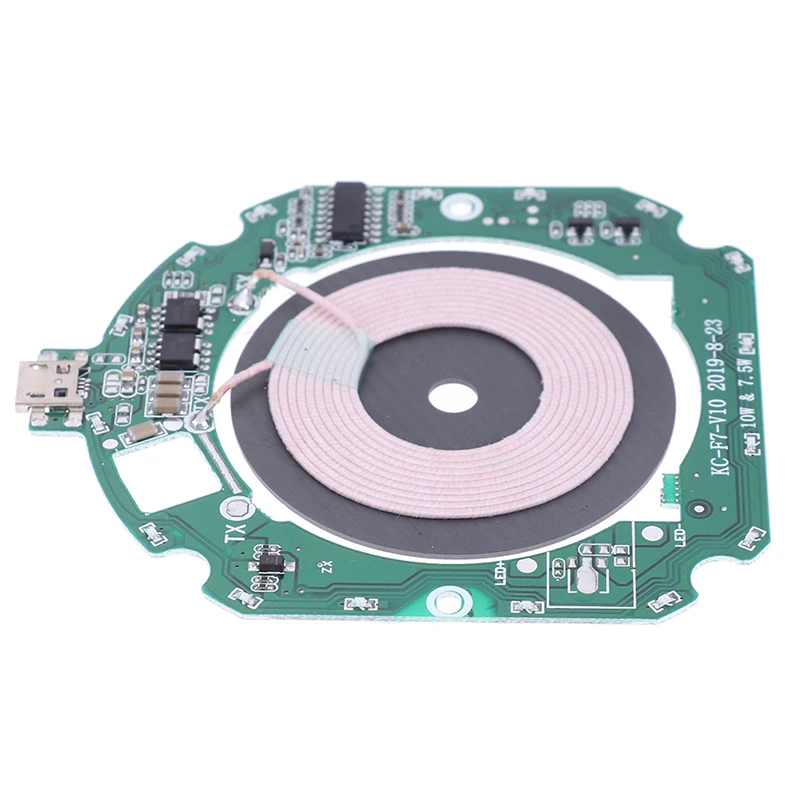

1Pc 10W QI Fast Wireless Charger PCBA Module Transmitter Circuit Board