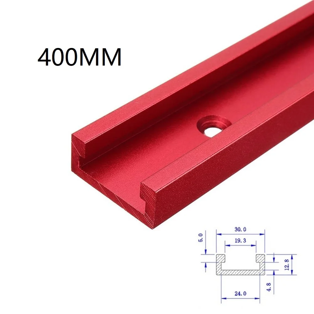 T Track Slot Miter джиг DIY стол деревообрабатывающий фрезерный инструмент красный для