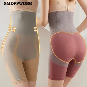 Women Tummy Control Shapewear Panties Shorts Plus Size Butt Lifter High Stretch Seamless Slimming Waist Trainer Body Shaper