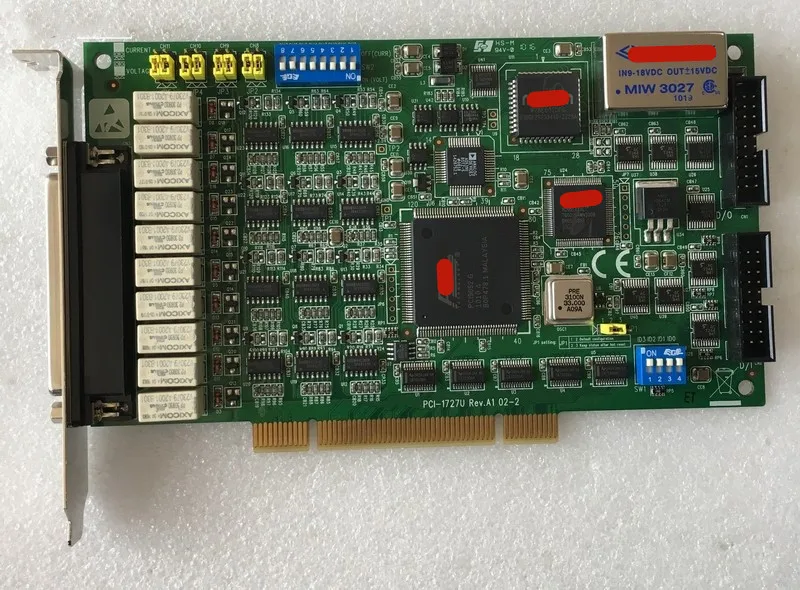 

PCI-1727U Rev.A1 14-bit 12-channel analog output with digital I/O