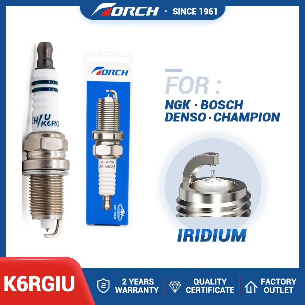 Иридиевые свечи для ZFR6BP-G ZFR6V-G фонарь K6RGIU Свеча зажигания Denso IK20L IK20TT BMW E46 BMW3 E90 CHEVROLET