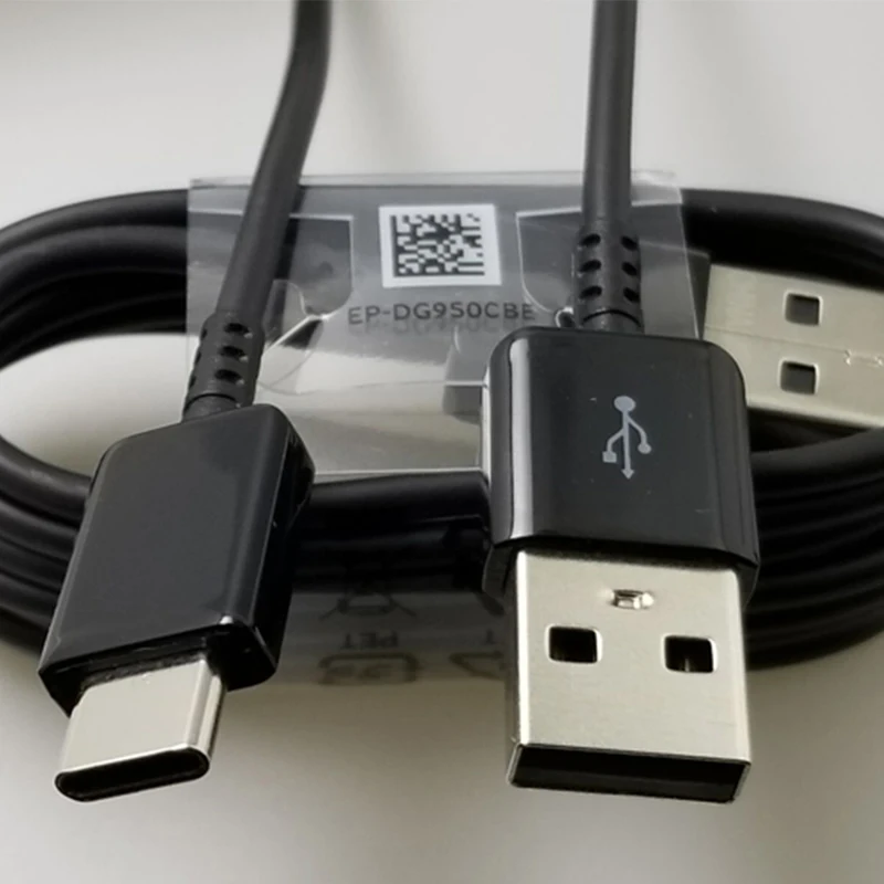 Samsung USB кабель 120 см/150 см 2A Быстрая зарядка Тип C кабель для передачи данных для samsung Galaxy S10 S8 S9 плюс S10E A3 A5 A7 Note 8, 9, 10