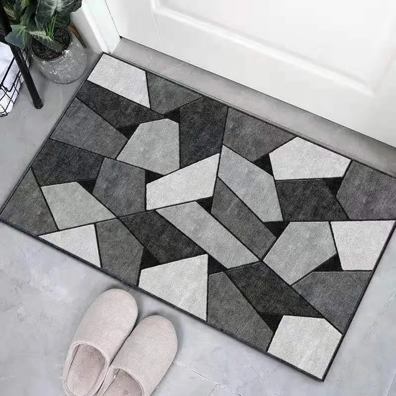 nordic geometry lines carpets doormats rugs for home bathroom living room entrance door floor stair kitchen bedroom hallway free global shipping