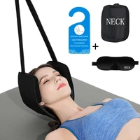 portable door neck stretcher hammock for neck pain relief head hammock help to reduce neck and headache pain with free eye mask