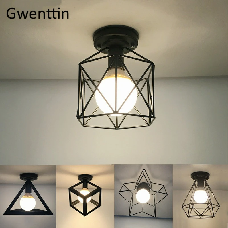 Железные светодиодсветодиодный потолочные светильники в скандинавском стиле