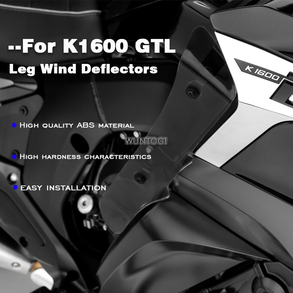 

For BMW K1600B K1600 GTL Motorcycle Feet Mudguard Guard Fender Leg Wind Deflectors Leg Protection K1600 B K1600GTL 2021-2017