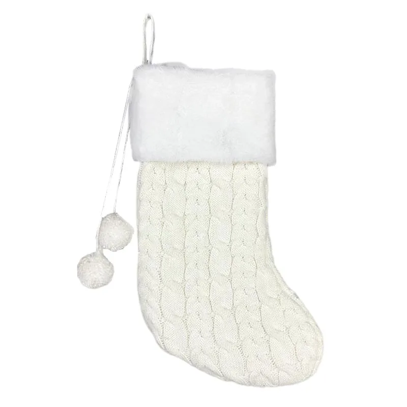 

Lovely Christmas Sock Gift Bag Multipurpose Xmas Tree Hanging Ornament for Home Living Room Bedroom Decoration Christmas Decor W