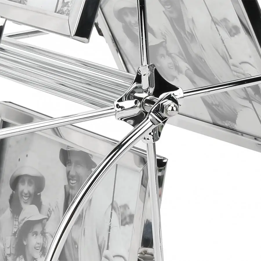 Cikonielf горизонтальное размещение фотостудии вращающаяся металлическая фоторамка