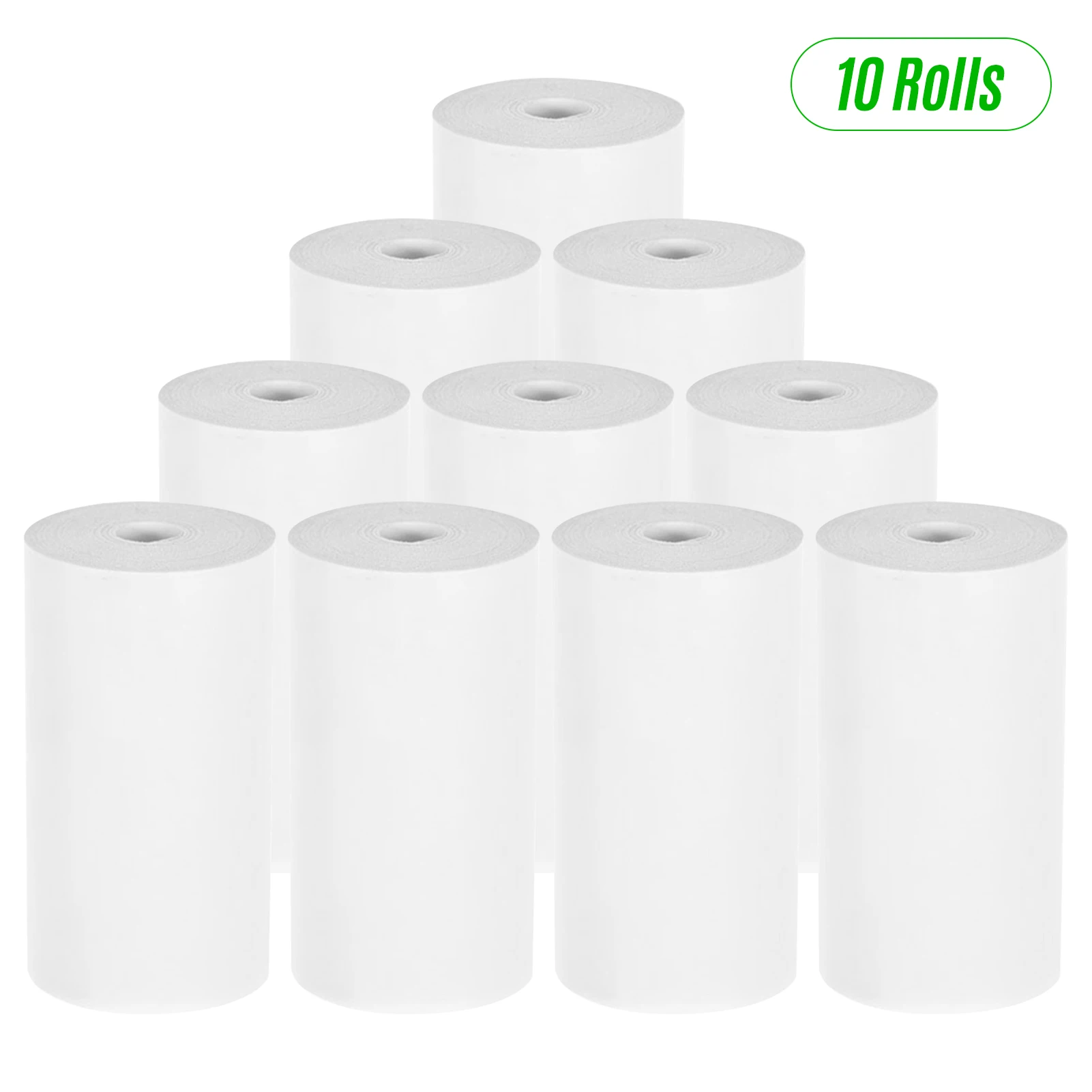 

5/10pcs Thermal Receipt Paper Rolls 57*25mm Ticket Printing for Cash Register POS Receipt Printer Peripage Poooli Paperang