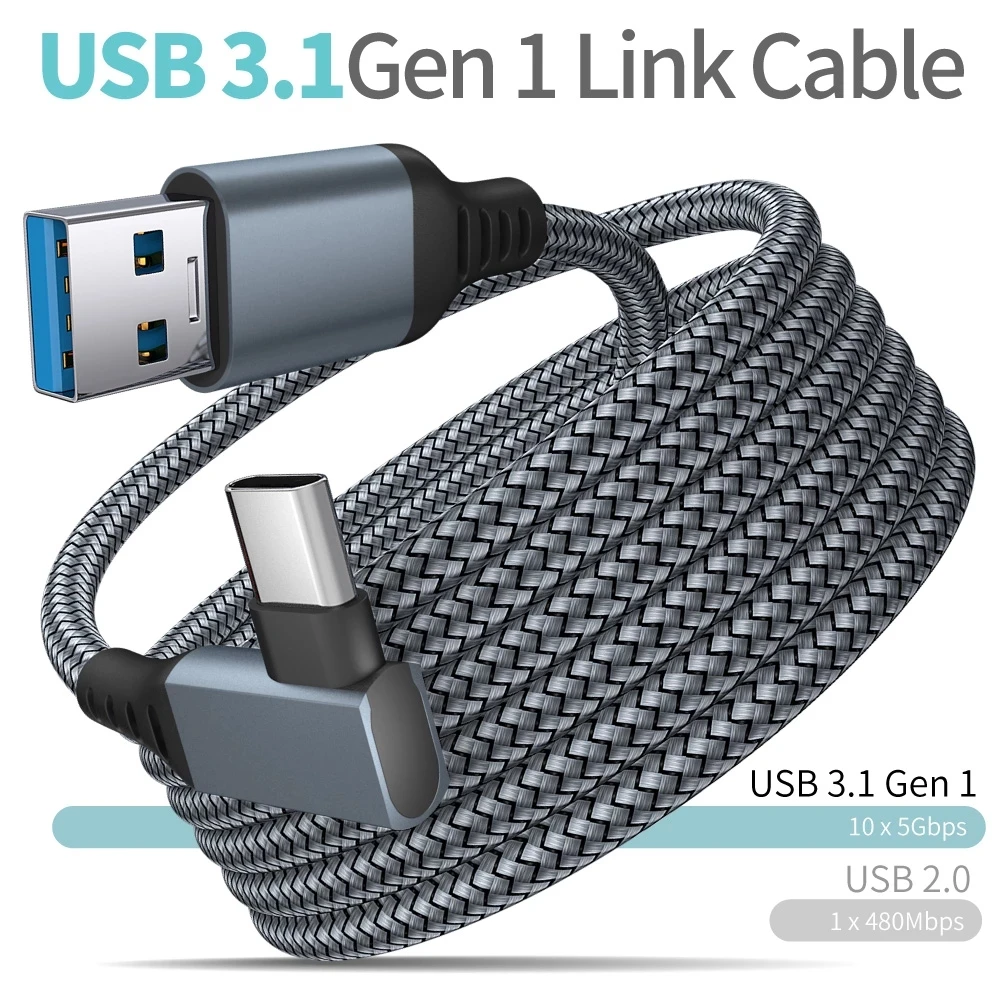 

6M 5M 3M For Oculus Quest 2 Link Cable USB3.1 Quick Charge Cables For Quest2 VR Data Fast Charges VR Headset Accessories
