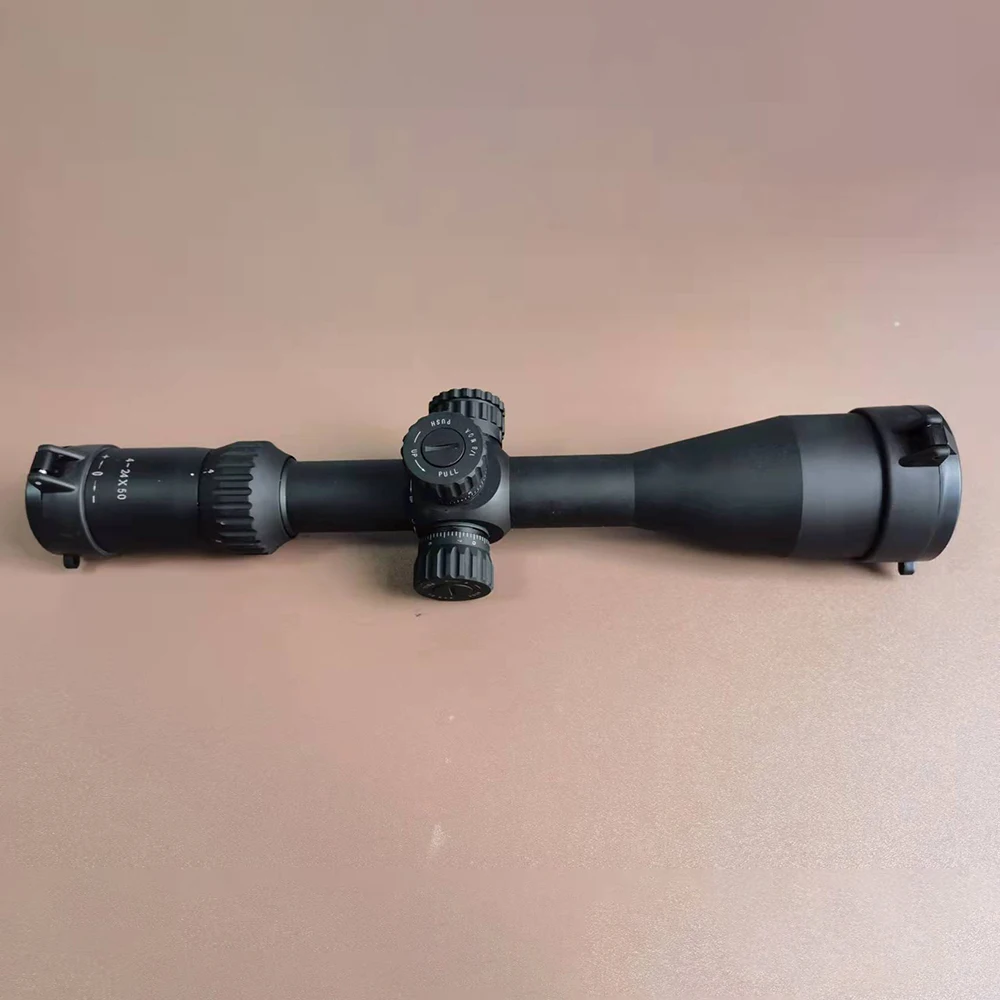 

4-24x50 Tactical Riflescope Rifle Scope 90% Light 1/2 MOA For Hunting & Target Long Range Shooting