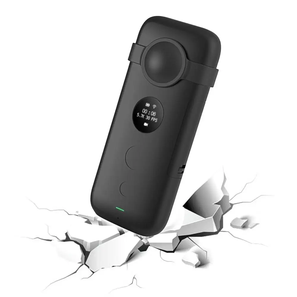 Устойчивая к царапинам Защитная крышка для Insta360 One X Силиконовый чехол для объектива Insta 360 One X панорамные аксессуары для камеры движения