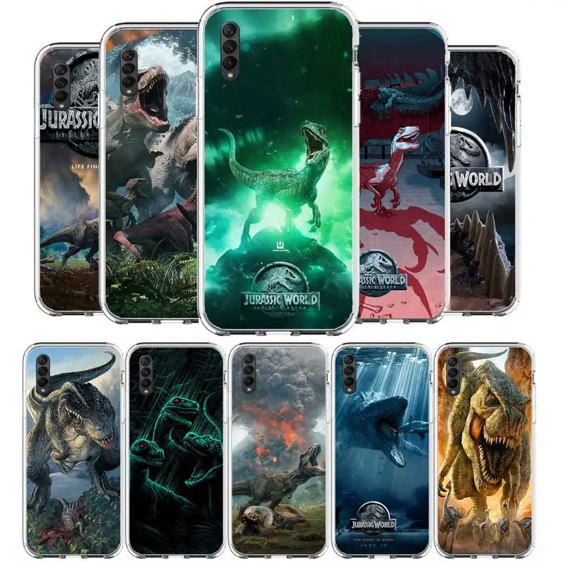 

Jurassic World Dinosaurs Shell Phone Case For Samsung A10 A30 A40 A50 A70 A51 A52 A71 A12 A21S A31 A20 30S A50S clear cover
