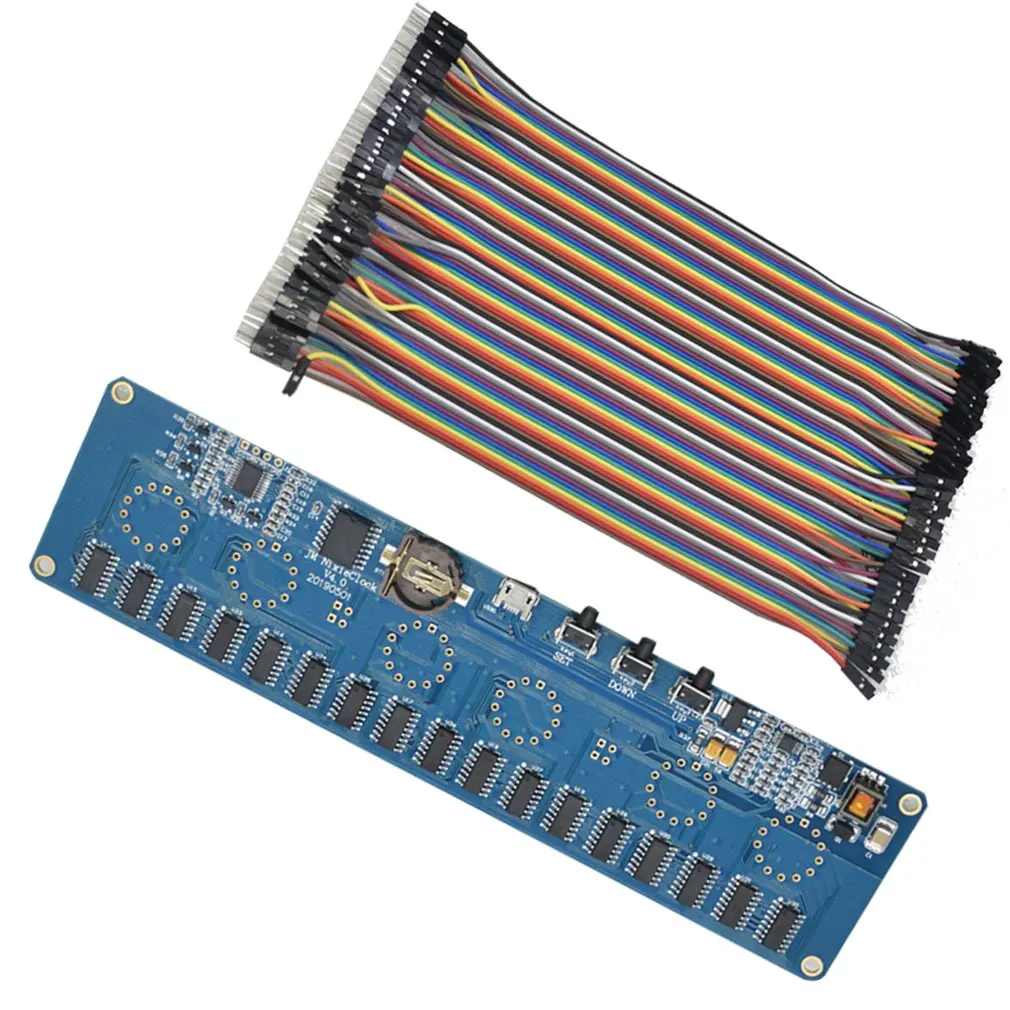 6-bit Nixie свечение часы материнская плата основная панель управления Универсальный