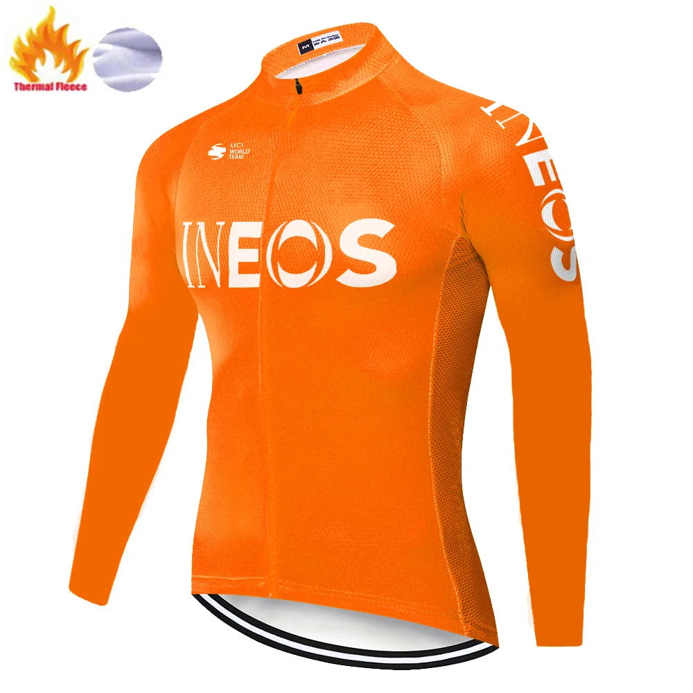 2020 roupa мужской велоспорт ineos Велоспорт Джерси с длинным рукавом мужская летняя