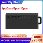 13510 шт. Xhorse VVDI мини-симулятор ELV для Benz W204 W207 W212 программатор ключей работает с эмулятором ESL программатор VVDI MB Tool