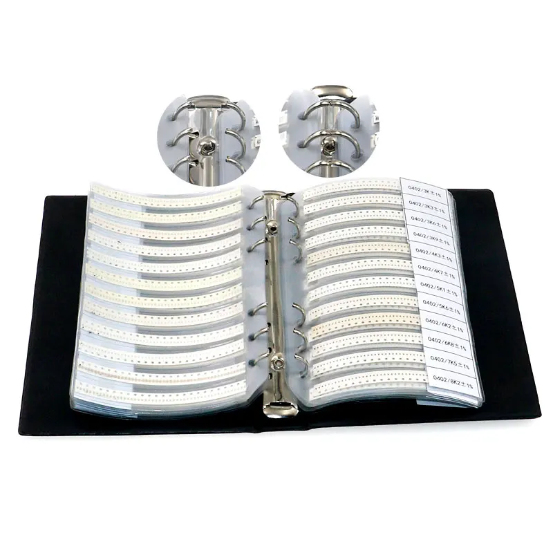 8500Pcs 0402 1% SMD SMT Chip Resistor Assortment Kit 170 Values Sample Book | Электронные компоненты и