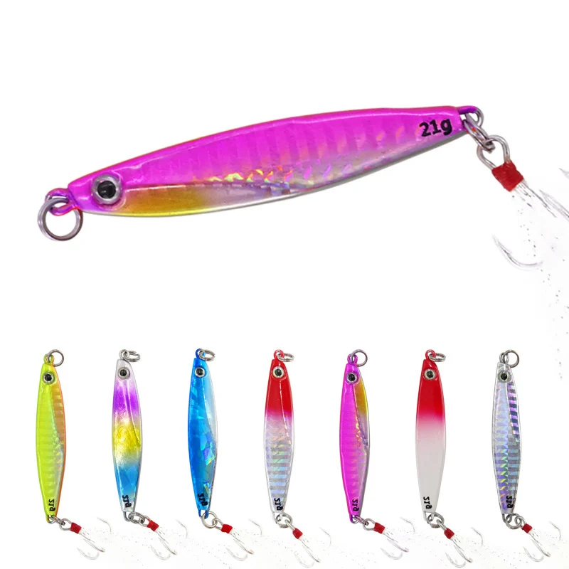 

Fishing Lure Lure IMA Iron Plate 7g / 14/17 / 21g Long Cast Shore Cast Small Iron Lure Lure Mackerel Perch Fishing Lure Set