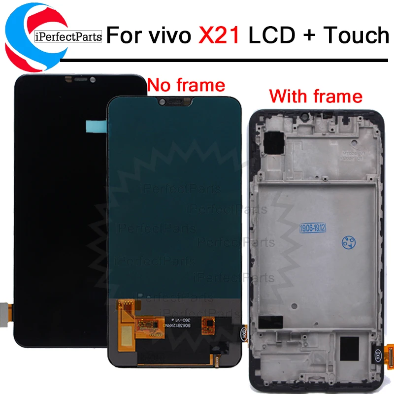 6 28 ''для Vivo X21 LCD 1725 X21A дисплей кодирующий преобразователь сенсорного экрана в